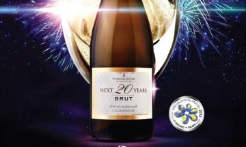 Празничен уют с най-доброто вино - Next  20 Years Chardonnay Brut 2010 на "Домейн Бойар"
