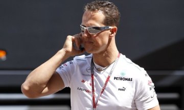 Шумахер получил възпаление на белите дробове