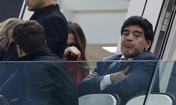 Марадона впечатлен от стадиона на Ювентус