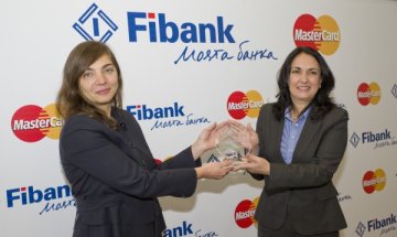 Fibank бе наградена за цялостен принос в развитието на картовия бизнес