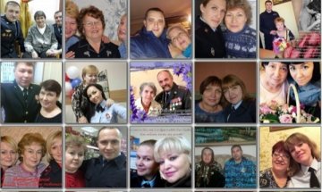 Руски полицаи масово със селфита с майките си