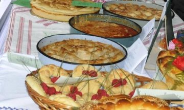 Трапезата на празника  - като след голям пост