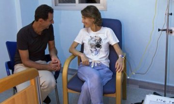 Първата дама на Сирия се подложи на лечение на рак