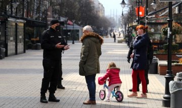 "Солена" разходка: 300 пешеходци с глоба по 5000 лева 