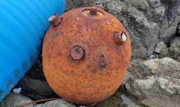 Унищожиха морска мина, открита край Маслен нос