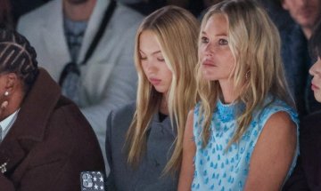 Като две сестри – 50-годишната Кейт Мос и 21-годишната й наследница Лила