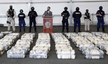 В Гвиана заловиха повече от 4 тона кокаин, предназначен за Европа