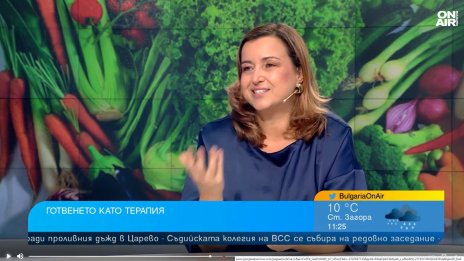 Кулинарен блогър: Готвенето е терапия