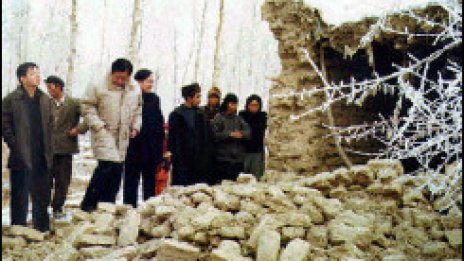 Разрушително земетресение в Китай