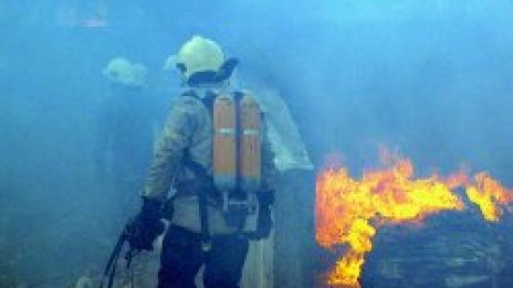 Движещ се автобус се изпепели на магистрала &bdquo;Тракия&ldquo;