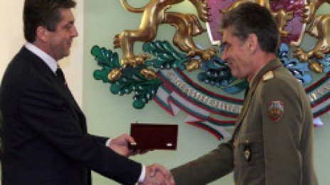 Първанов: Хората в българската армия са най-важни