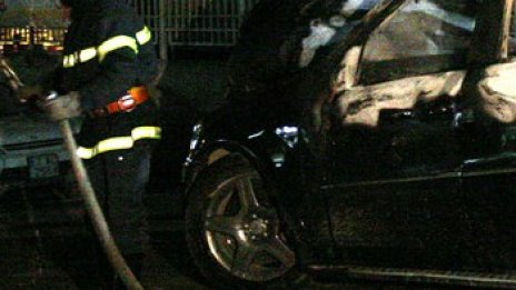 Автомобил изгоря в Бургас