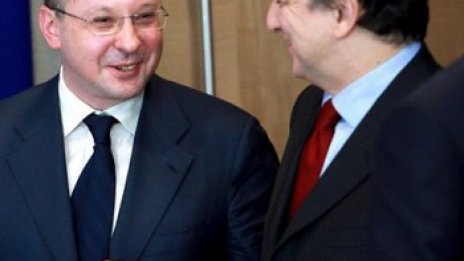 Станишев от Брюксел: Подкрепяме Барозу за ЕК