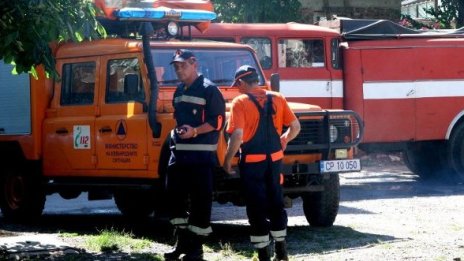 Голям пожар в Пловдив