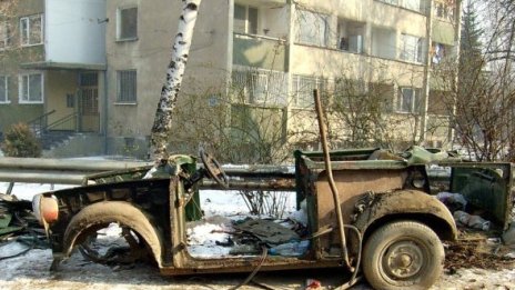 1300 коли със стикер "трошка", дар от община София