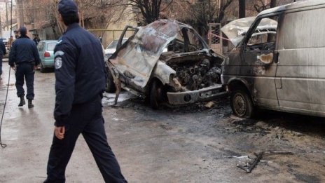 Джип избухна във Варна