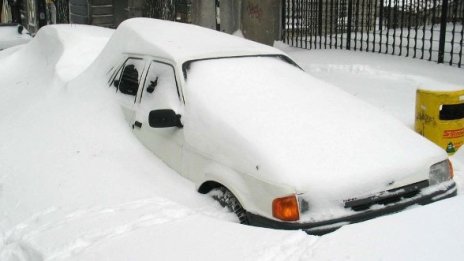 Варна в снежна блокада