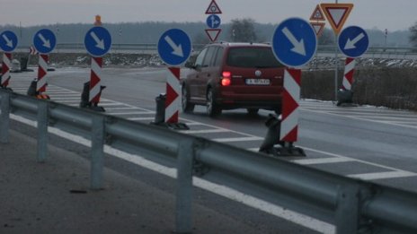 Шосетата са сухи