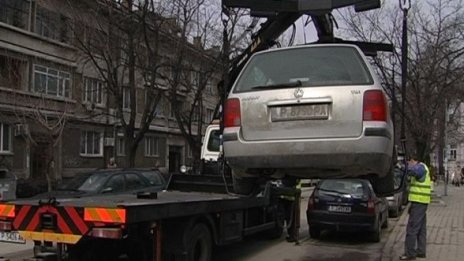 Едва месец оцеля "паякът" в Русе