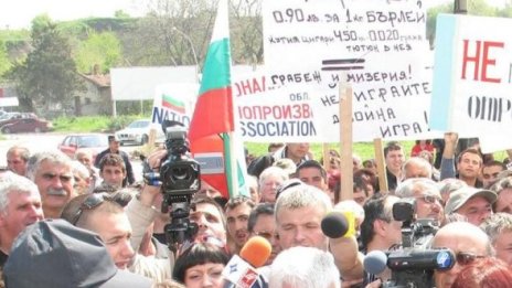 1000 тютюнопроизводители ведно: Дайте ни парите!
