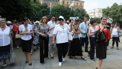 Кметицата пешком на обиколка "Опознай София"