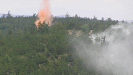 35 дка гора изгоря край село Грамаде