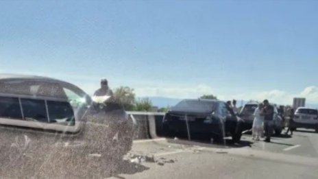 Поредна верижна катастрофа на АМ "Тракия" 