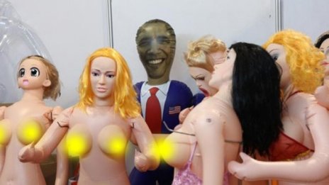 Охх! Китайки въздишат по напомпан Обама