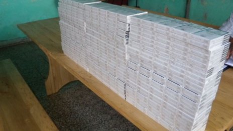 Хванаха 556 500 кутии контрабандни цигари