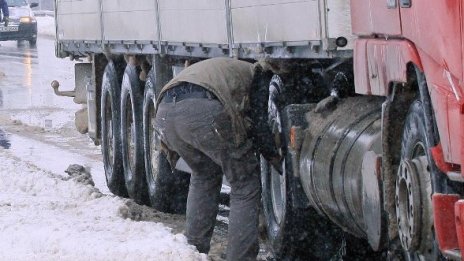 Всички коли с вериги на Илинден–Ексохи