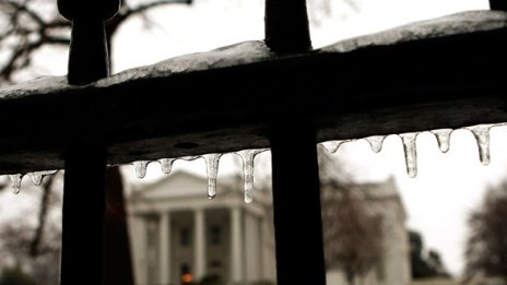 Дъжд от лед се изсипа в Китай