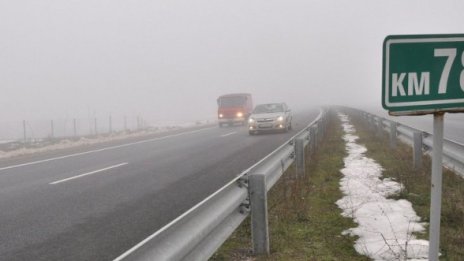Пътищата на повечето места са сухи