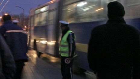 Автобус погуби пешеходец в столицата