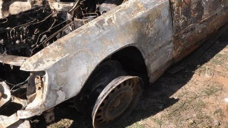 Лек автомобил изгоря напълно в Бургас