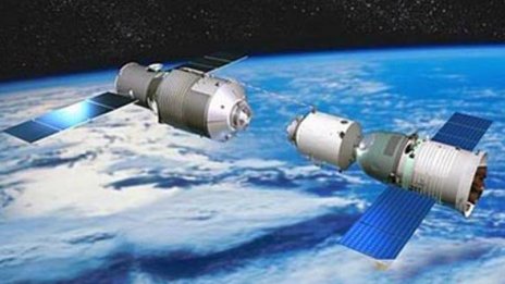 Китай ще скачва модул и космически кораб