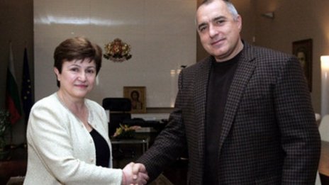 Борисов искан повече от Кристалина за президент
