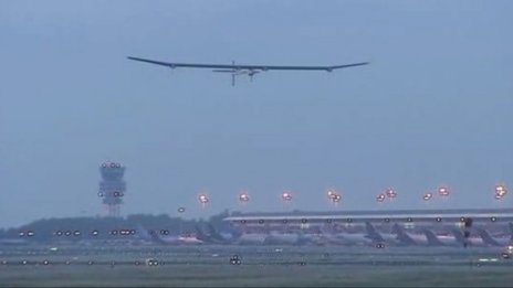 Само със силата на Слънцето – самолет на соларни клетки