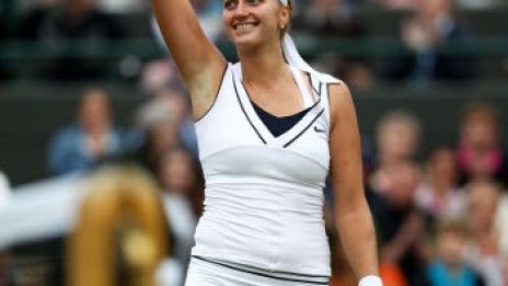 Петра Квитова е първата финалистка на Уимбълдън