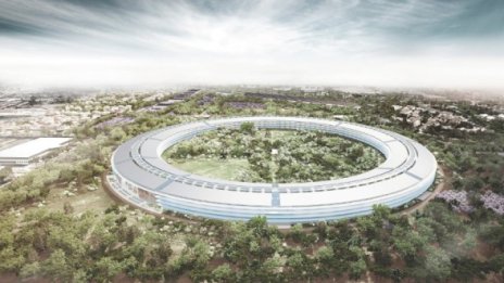 Новият дом на Apple ще осигурява сам енергията си