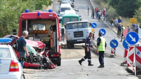 Мъж загина при катастрофата край Горна Малина