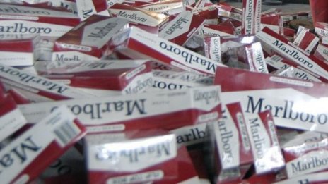 3500 кутии цигари контрабанда иззеха на Оряхово