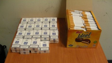 Митничари хванаха цигари, маскирани като паста "Идеал"