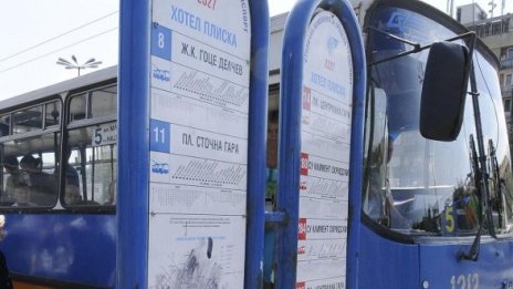 Санкции за 120 шофьори от градския транспорт в София