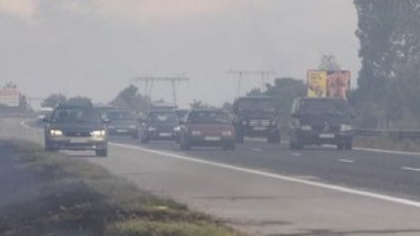 Глобиха пешеходци, пресичали магистрала "Тракия"