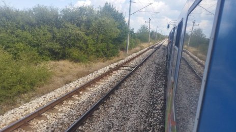 Бързият влак Варна - София пътува със закъснение поради паднало дърво