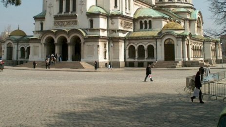 Временна  организация на движението на пл. "Св. Ал. Невски" на 25 януари
