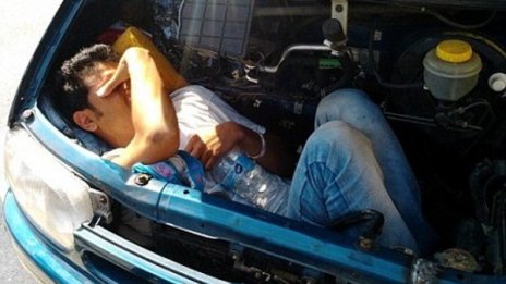 Българи във ван, а под капака... афганистанец