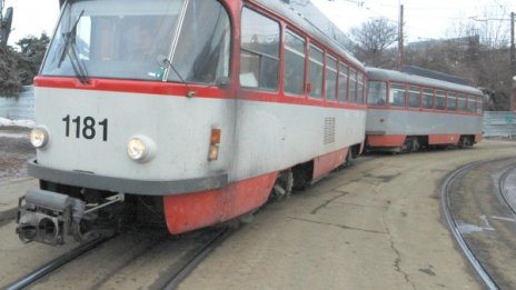 Два трамвая се удариха в столицата 