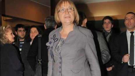 Това не съм аз, възкликнала Цачева на странната си визия