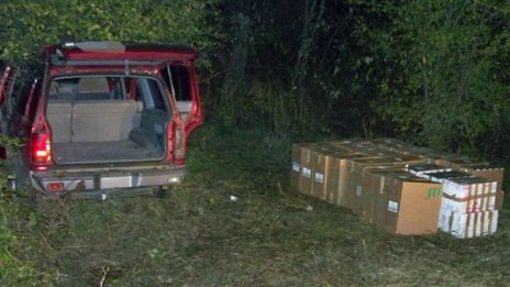 Спипаха сръбски трафикант на цигари край село във Видинско